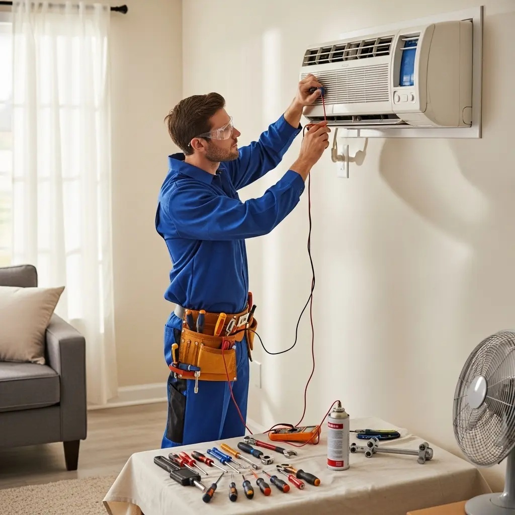 Kalecik Finlux Finlux klima gaz dolumu ve bakım – Enerji verimliliği artırıldı. - Teknik servis örneği
